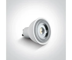 3W LED COB lemputė, GU10, 3000K, 7303CG/W