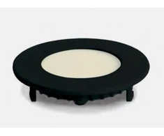 3W LED įleidžiama panelė, juoda, 3000/4000/5700K, 10103FA/B/V