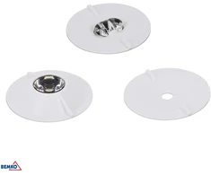 3W LED įleidžiamas avarinis šviestuvas TOLER, baltas, 6000K, 2h veikimas autonominiu režimu, 120°