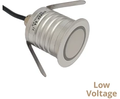3W LED įleidžiamas fasado šviestuvas MABEL, sidabro sp., 3000K, IP67, 4317900