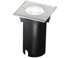 3W LED įleidžiamas į grindinį šviestuvas WALK, nikelio sp., 3000K, IP67
