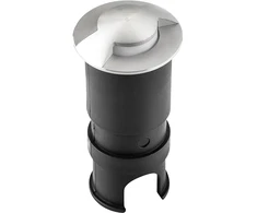 3W LED įleidžiamas į žemę lauko šviestuvas, aliuminio sp., 3000K, E180