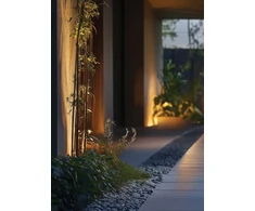 3W LED įleidžiamas į žemę lauko šviestuvas, plieno sp., 3000K, IP65, E509