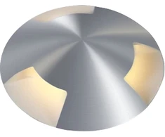 3W LED įleidžiamas į žemę šviestuvas, aliuminio sp., 3000K, IP67, 69015C/AL/W