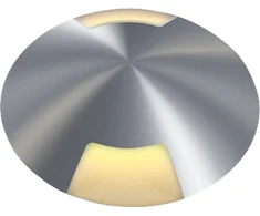3W LED įleidžiamas į žemę šviestuvas, aliuminio sp., 3000K, IP67, 69015B/AL/W