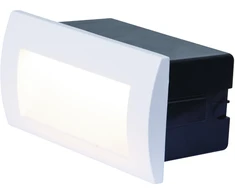 3W LED įleidžiamas lauko šviestuvas, baltas, 3000K, E247-W