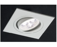 3W LED įleidžiamas pakreipiamas šviestuvas MT 116 LED, baltas, 4000K