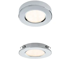 3W LED įleidžiamas/paviršinis šviestuvas MT 142 LED, chromo sp., 4000K