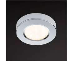 3W LED įleidžiamas/paviršinis šviestuvas MT 142 LED, sidabro sp., 4000K