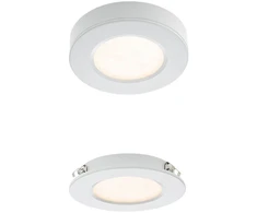 3W LED įleidžiamas/paviršinis šviestuvas MT 142 LED, baltas, 4000K