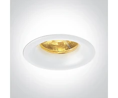 3W LED įleidžiamas šviestuvas, baltas, 3000K, dimeriuojamas, 10103LB/W/W