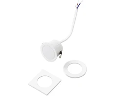 3W LED įleidžiamas šviestuvas DAMA, baltas