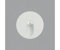 3W LED įleidžiamo montavimo sieninis šviestuvas ORION, baltas, 2700K, IP65, E2063090B