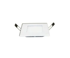 V-tac 3W LED įmontuojama panelė, kvadratinė, su maitinimo šaltiniu, (4000K) dienos šviesa