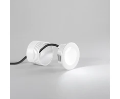 3W LED įmontuojamas fasado šviestuvas laiptų apšvietimui ONYX, baltas, 3000K, IP54