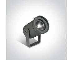 3W LED įsmeigiamas sodo šviestuvas, antracito sp., 3000K, 67196A/AN/W
