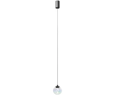 3W LED pakabinamas šviestuvas IRIDES, juodas, 3000K, 01-3955