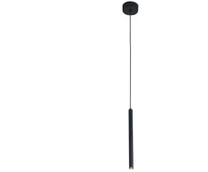 3W LED pakabinamas šviestuvas, juodas, 2700K, 17009