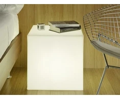 3W LED pastatomas lauko šviestuvas CUBY 20, E27, G45, baltas, 6000/6500K, IP65, parduodamas su lempute