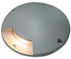 3W LED paviršinio montavimo grindinio šviestuvas, pilkas, 3000K, IP67, E461