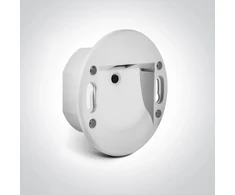 3W LED sieninis įleidžiamas vidaus/lauko šviestuvas, baltas, 2500/2800/3000/3500/4000K, IP65, 68000E/W/V