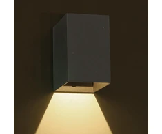 3W LED sieninis šviestuvas, antracito sp., 3000K, 67398/AN/W