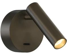 3W LED sieninis šviestuvas ATRIA, bronzos sp., 3000K, A3925000BR
