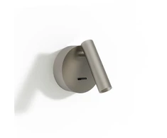 3W LED sieninis šviestuvas ATRIA MINI, matinės nikelio sp., 3000K, A3925100NM