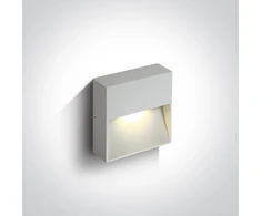 3W LED sieninis šviestuvas, baltas, 2200/2700/3000/4000K, IP65, 67359A/W/V