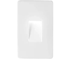 3W LED sieninis šviestuvas laiptų apšvietimui STRATOS, baltas, CCT