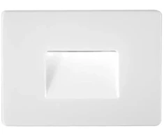 3W LED sieninis šviestuvas laiptų apšvietimui STRATOS, baltas, CCT