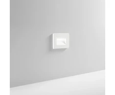 3W LED sieninis šviestuvas laiptų apšvietimui STRATOS, baltas, CCT