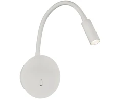 3W LED sieninis šviestuvas LYON, baltas, 3000K, A3699101B