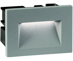 3W LED sieninis šviestuvas THETA, pilkas, 3000K, 4198800
