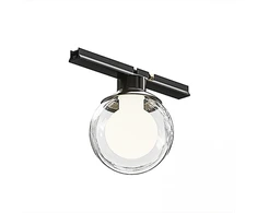 3W LED šviestuvas į magnetinę sistemą ZAMBELIS MAGNETIC ULTRA SLIM, juodas, 3000K, DALI, 23117