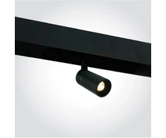 3W LED šviestuvas į magnetines sistemas ONELIGHT MINI, juodas, 3000K, 42122A/B/W
