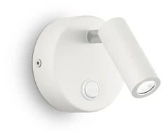 Sieninis šviestuvas Ideal Lux 3W wall lamp with 1 light PAGE, 3000K, juodas