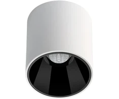 4/6/9W LED paviršinis šviestuvas SHOT LIGHT S, baltos/juodos sp., 3000K