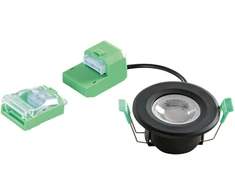 4-6W LED įleidžiamas šviestuvas BBC, juodas, CCT