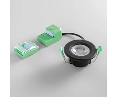 4-6W LED įleidžiamas šviestuvas BBC, juodas, CCT