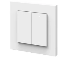 4 pozicijų sieninis šviestuvų valdymo pultas SMART+ WIFI, baltas