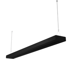 Pakabinamas šviestuvas 40/46/48/52W LED linijinis šviestuvas LINEAR INDIVILED DIRECT, juodas, 4000K, 150cm