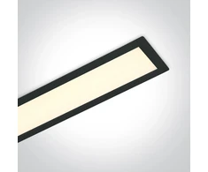 40W įleidžiamas linijinis šviestuvas, juodas, 3000K, 38152R/B/W