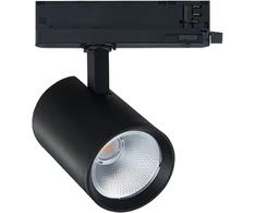 40W LED akcentinis šviestuvas į 3 fazių bėgelius, juodas, 2700/3000/4000K, S235