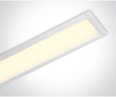40W LED įleidžiamas linijinis šviestuvas, baltas, 3000K, 38150AR/W/W
