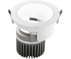 40W LED įleidžiamas šviestuvas ELITE, baltas, CCT