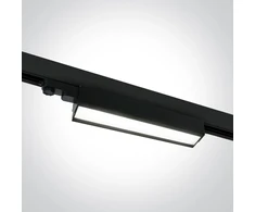 40W LED linijinis bėgelio šviestuvas, juodas, 4000K, 65026T/B/C
