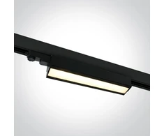 40W LED linijinis bėgelio šviestuvas, juodas, 3000/4000/5000K, reguliuojamas, 65026T/B/V