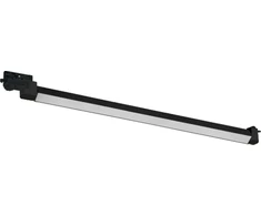 40W LED linijinis šviestuvas į 3 fazių bėgelius, juodas, 2700/3000/4000K, S243