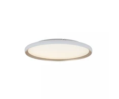 40W LED lubinis šviestuvas, baltos/aukso sp., 2700/3000/4000K, dimeriuojamas, 25188